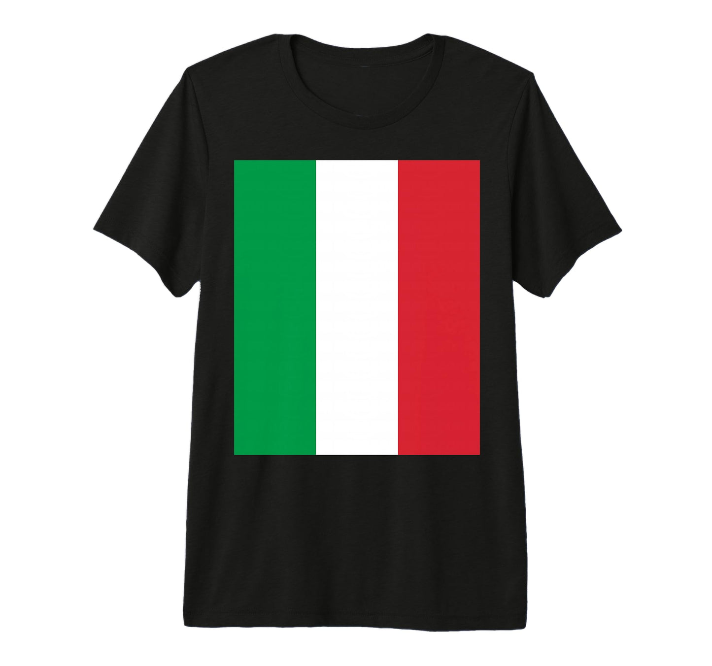 National Italy Country Flag Spirit T-Shirt - Fun Novelty Design Men Women - T-Shirt, Sweatshirt, Hoodie
