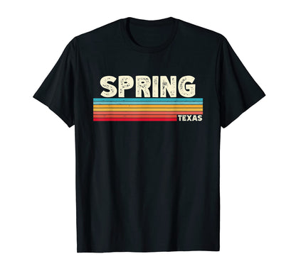 Native Spring Texas Tx Stripes State T-Shirt - Minimalist Print Men Women - T-Shirt, Sweatshirt, Hoodie