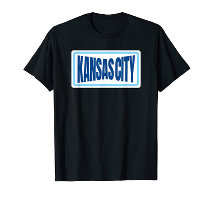 Fun Kansas City Blue Light Blue T-Shirt - Casual Everyday Wear Unisex - T-Shirt, Sweatshirt, Hoodie