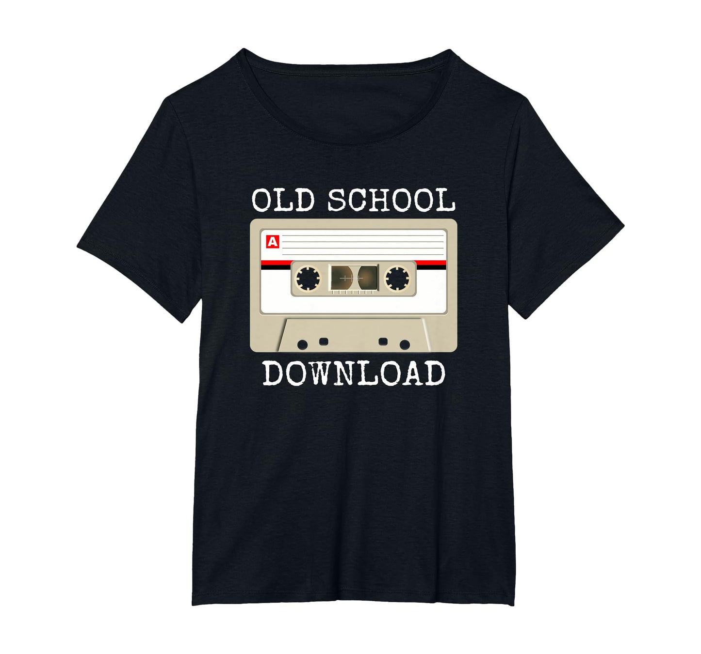 Music Tape Cassette Original Old School T-Shirt - Unique Graphic Unisex - T-Shirt, Sweatshirt, Hoodie