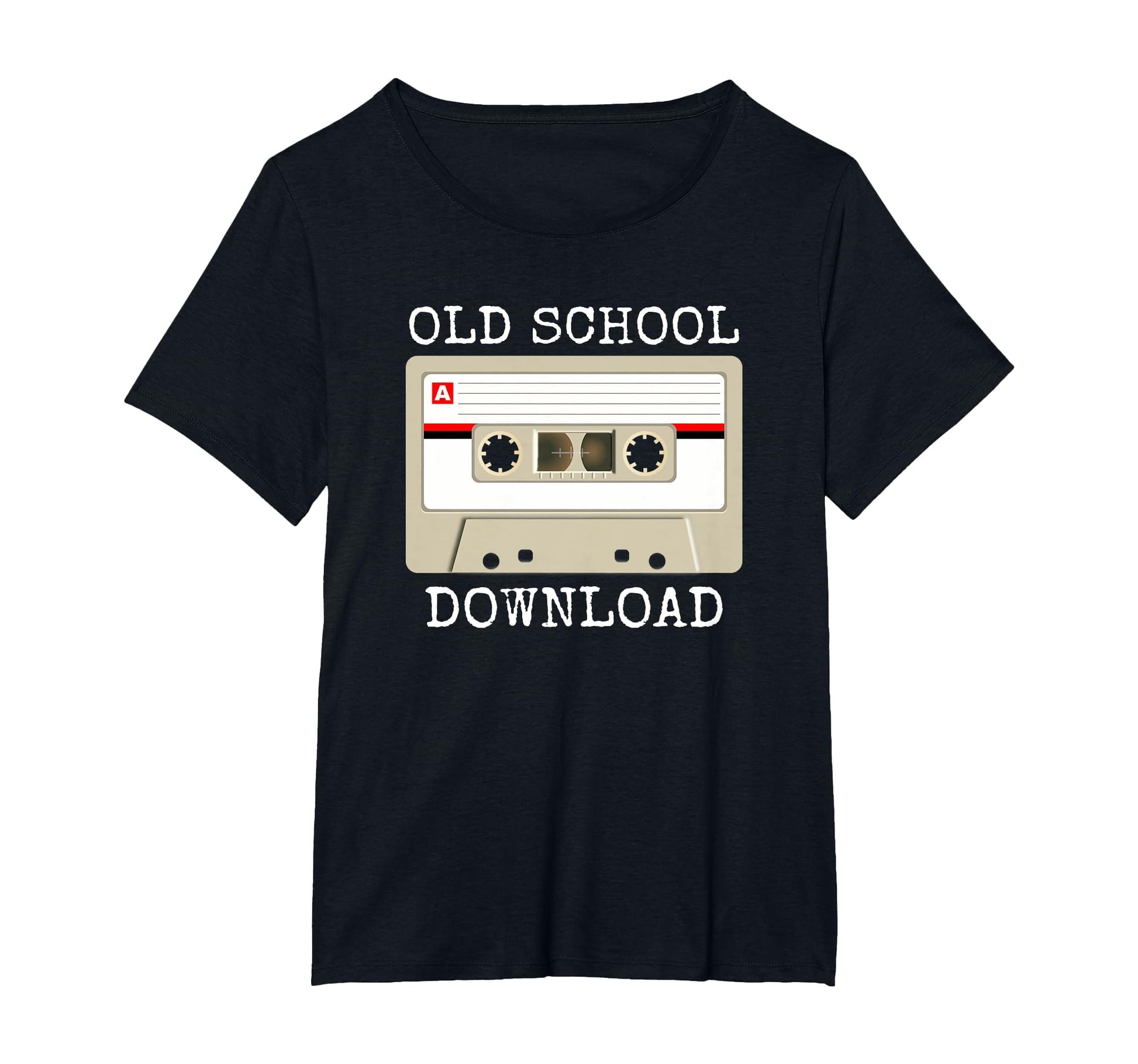 Music Tape Cassette Original Old School T-Shirt - Unique Graphic Unisex - T-Shirt, Sweatshirt, Hoodie