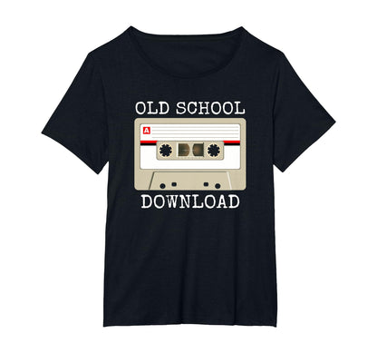 Music Tape Cassette Original Old School T-Shirt - Unique Graphic Unisex - T-Shirt, Sweatshirt, Hoodie