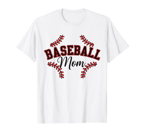 Baseball Mom Baseball Lovers Funny T-Shirt - Custom Art Print for Adults - T-Shirt, Sweatshirt, Hoodie