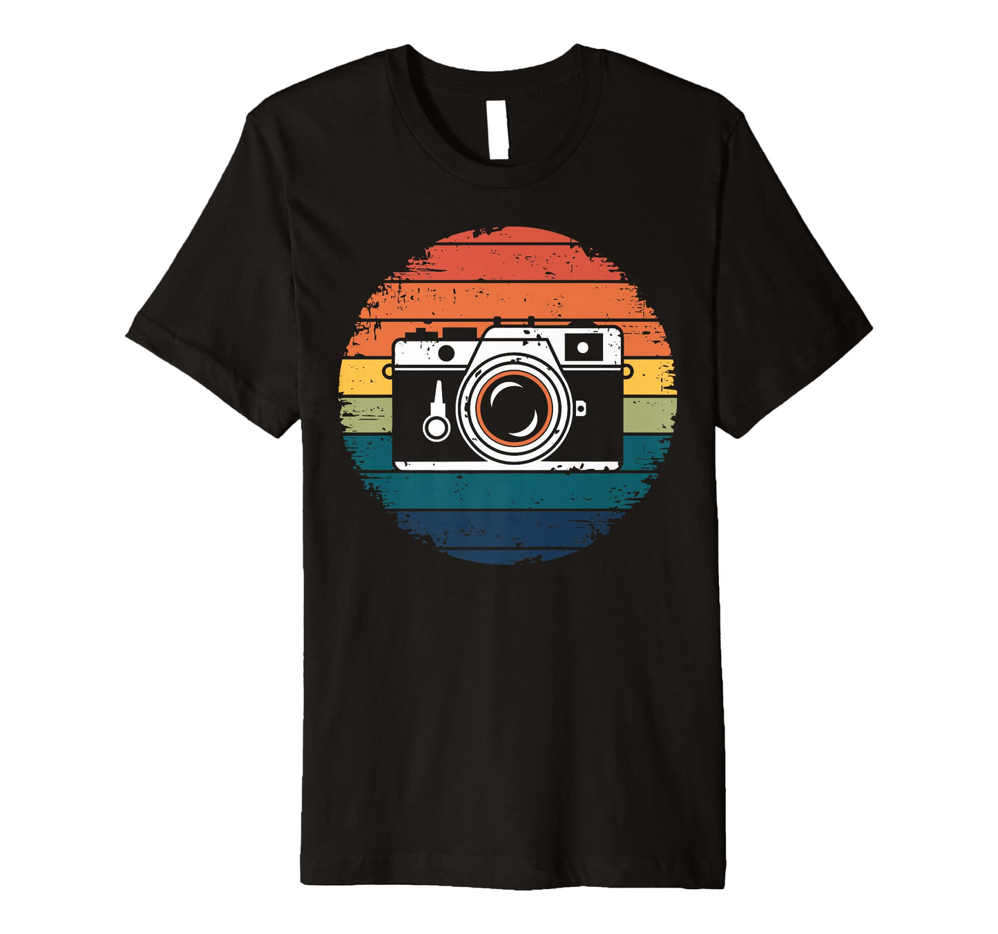 Photography Camera Silhouette T-Shirt - Streetwear Style for Adults - T-Shirt, Sweatshirt, Hoodie
