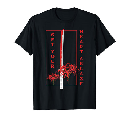 Japanese Spider Lily Soft Grunge T-Shirt - Streetwear Style for Adults - T-Shirt, Sweatshirt, Hoodie