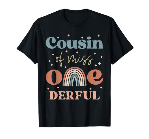 Cousin Miss Onederful Boho Rainbow T-Shirt - Streetwear Style Unisex - T-Shirt, Sweatshirt, Hoodie