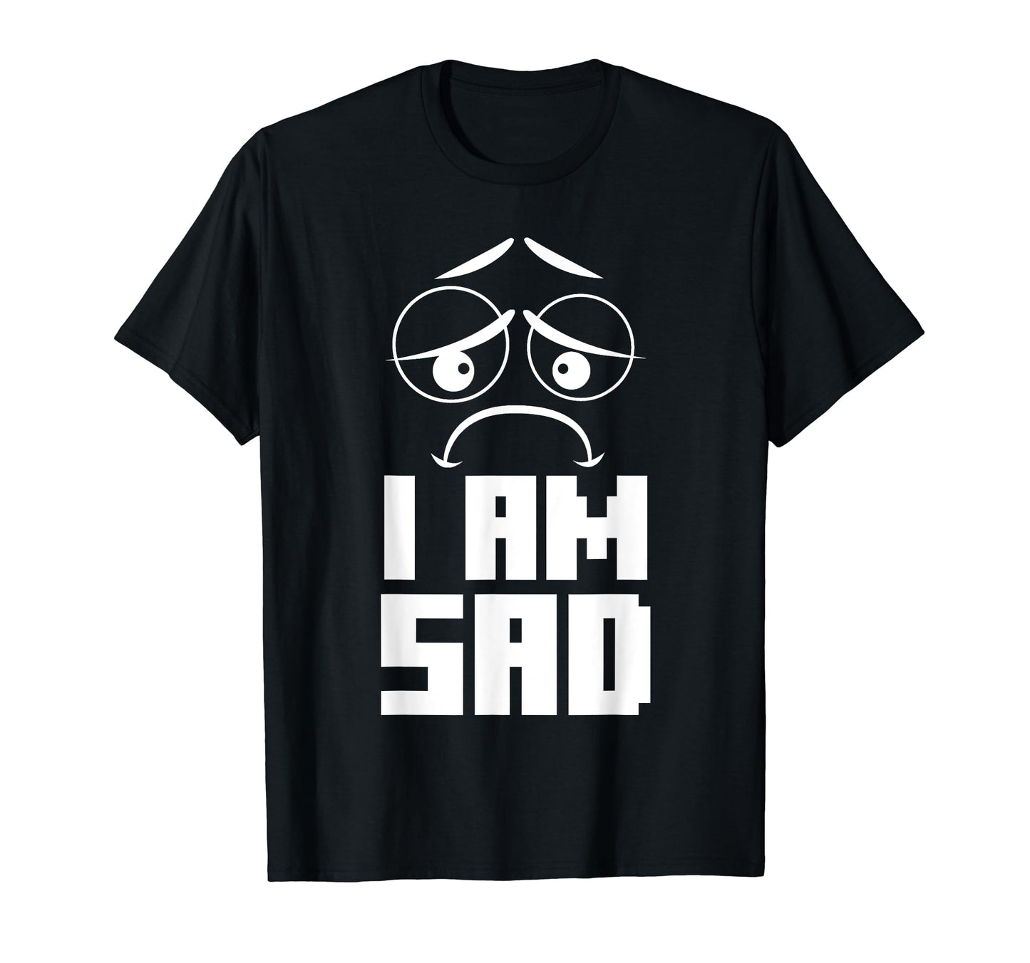 I Am Sad Aesthetic Vaporwave T-Shirt - Novelty Apparel Men Women - T-Shirt, Sweatshirt, Hoodie
