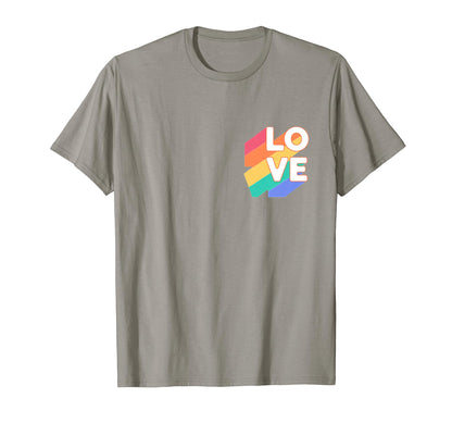 Love Pride Day Rainbow Lgbtq Love T-Shirt - Unique Graphic Unisex - T-Shirt, Sweatshirt, Hoodie