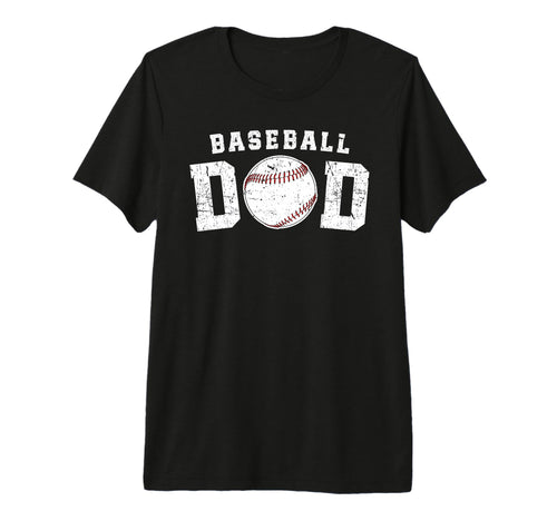 Mens Baseball Dad Proud Baseball T-Shirt - Fun Novelty Design Men Women - T-Shirt, Sweatshirt, Hoodie