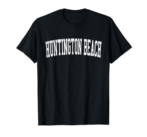 Huntington Wv Distressed White Varsity T-Shirt - Custom Art Print Men Women - T-Shirt, Sweatshirt, Hoodie