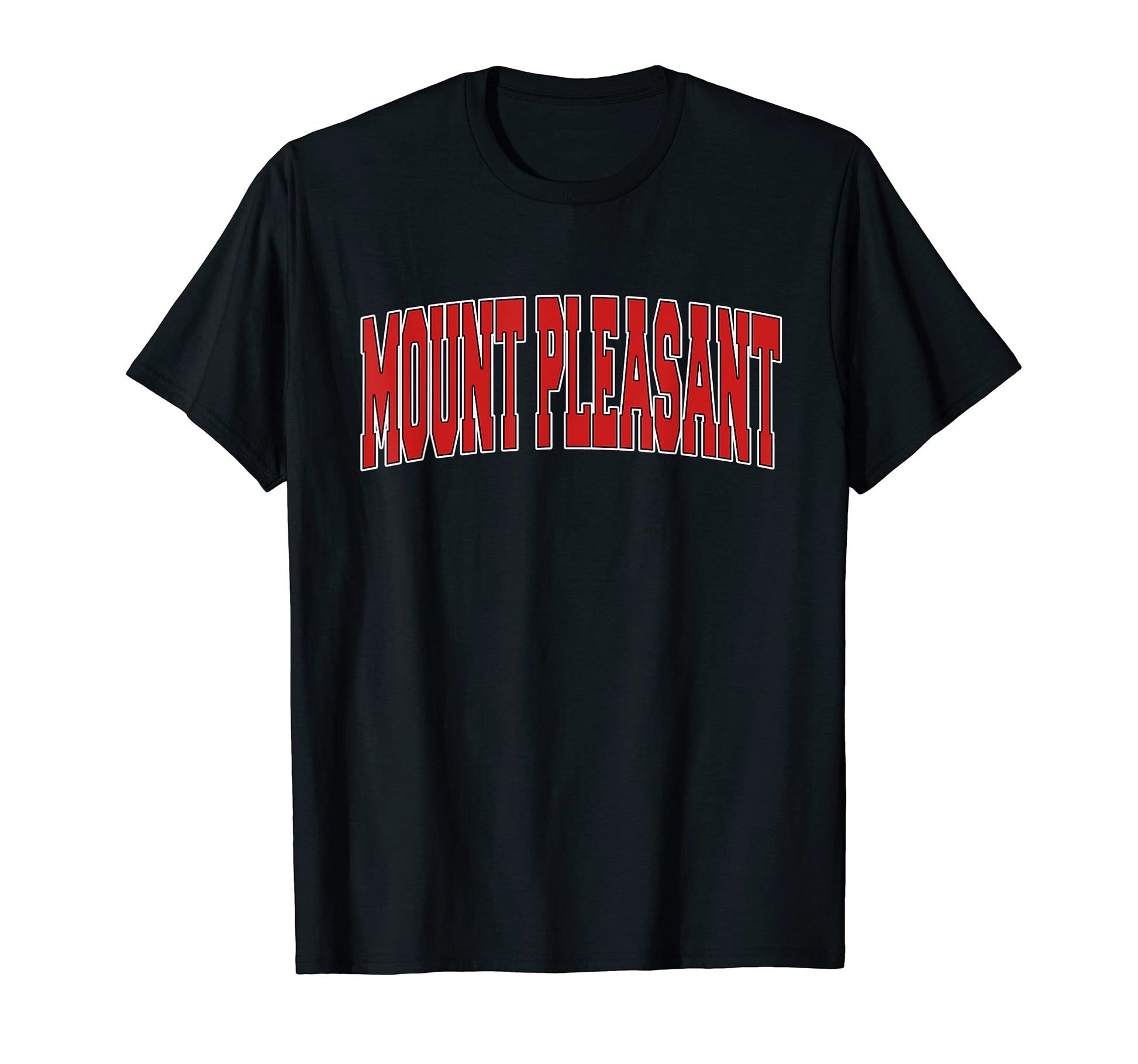 Mount Pleasant Ia Iowa Varsity Usa T-Shirt - Aesthetic Graphic Unisex - T-Shirt, Sweatshirt, Hoodie