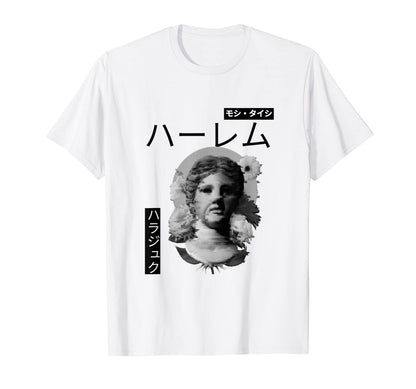 Vaporwave Statue Aesthetic Art Glitch T-Shirt - Trendy Graphic Unisex - T-Shirt, Sweatshirt, Hoodie