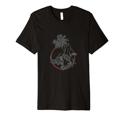 Surf Club Palm Beach Vibes T-Shirt - Casual Everyday Wear Men Women - T-Shirt, Sweatshirt, Hoodie