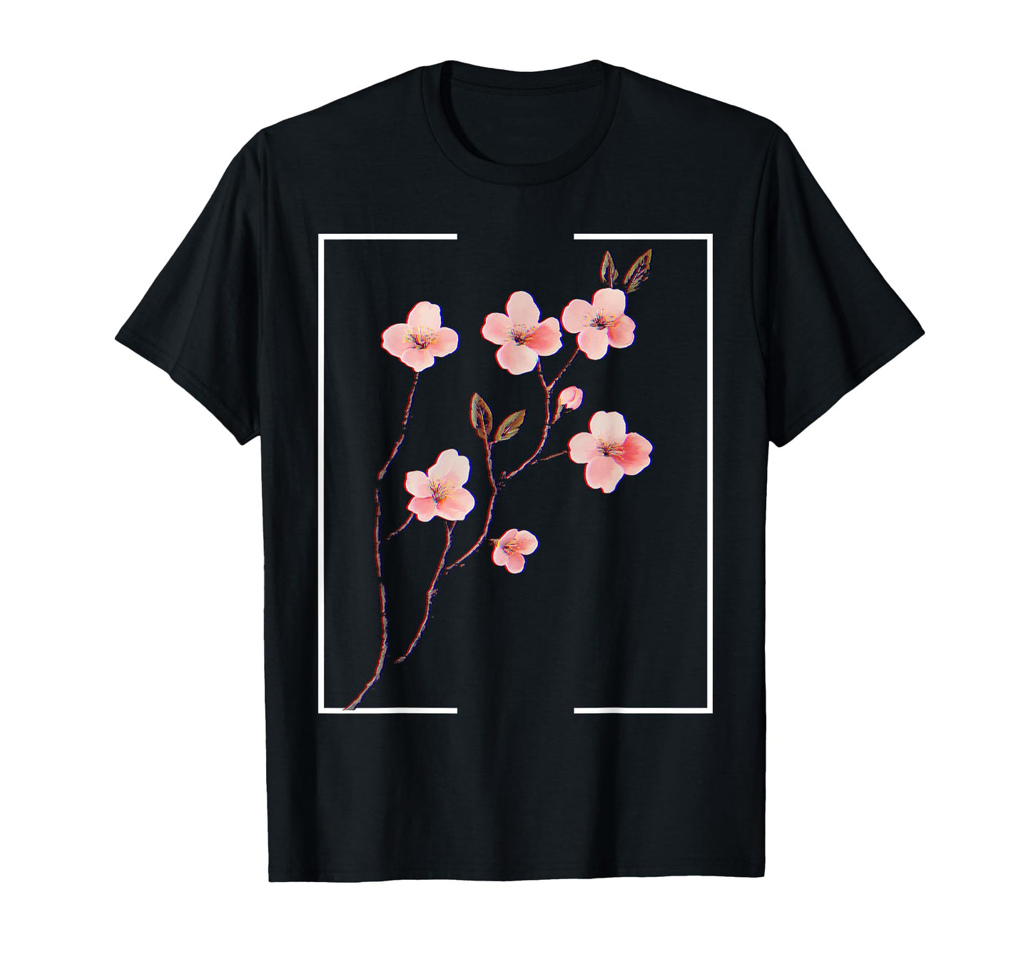 Cherry Blossom Japanese Aesthetic T-Shirt - Aesthetic Graphic for Adults - T-Shirt, Sweatshirt, Hoodie