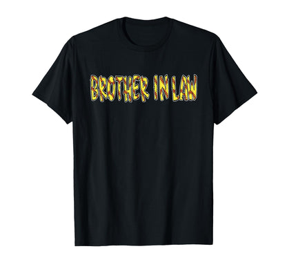 Softball Brother Law Birthday Party T-Shirt - Fun Novelty Design Unisex - T-Shirt, Sweatshirt, Hoodie