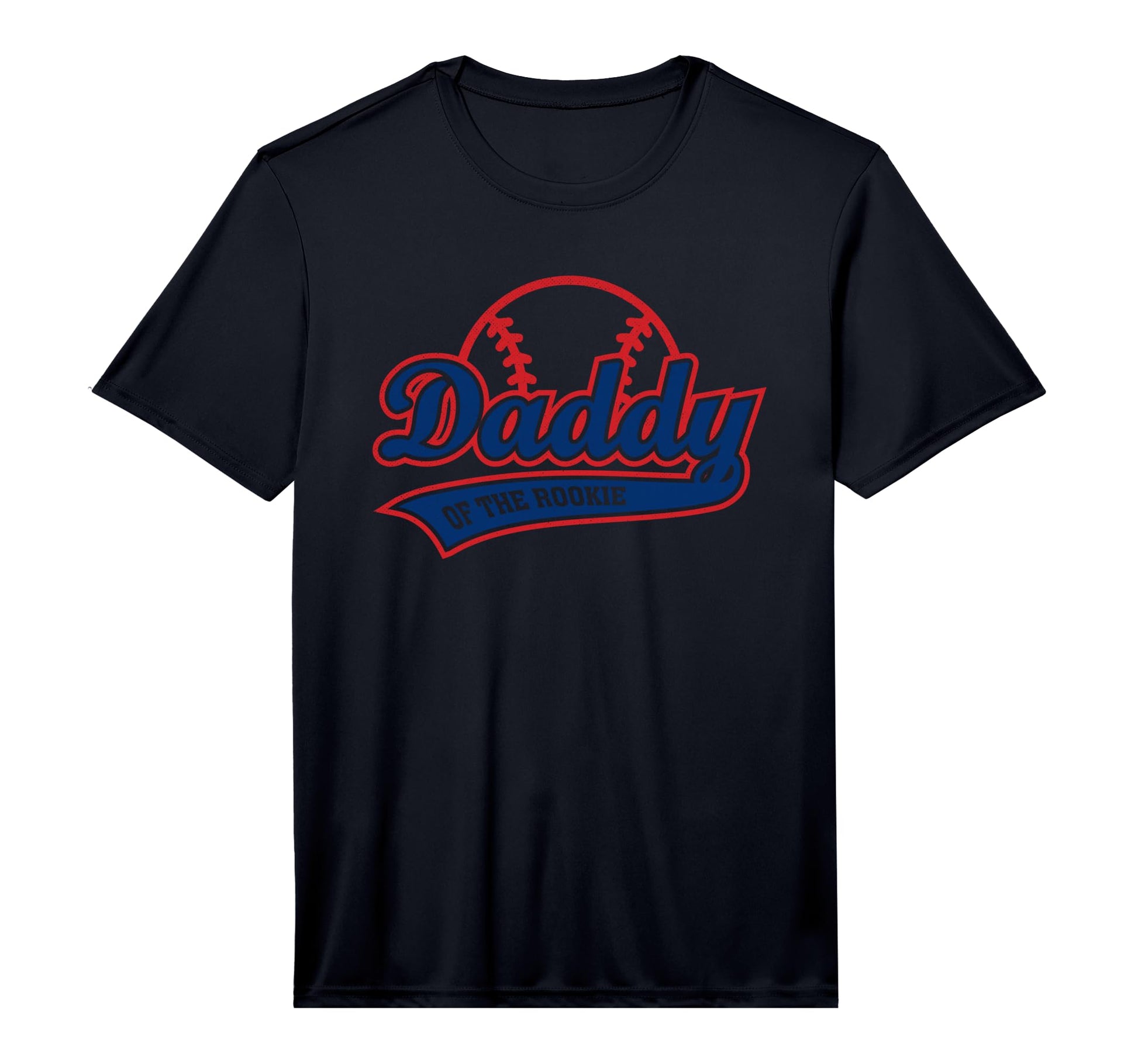 Mens Funny Baseball Daddy Rookie T-Shirt - Streetwear Style for Adults - T-Shirt, Sweatshirt, Hoodie