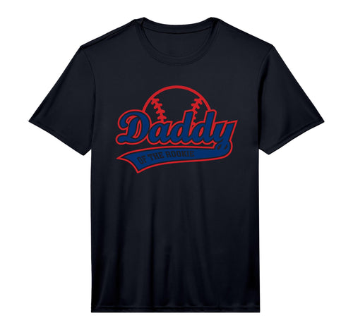 Mens Funny Baseball Daddy Rookie T-Shirt - Streetwear Style for Adults - T-Shirt, Sweatshirt, Hoodie