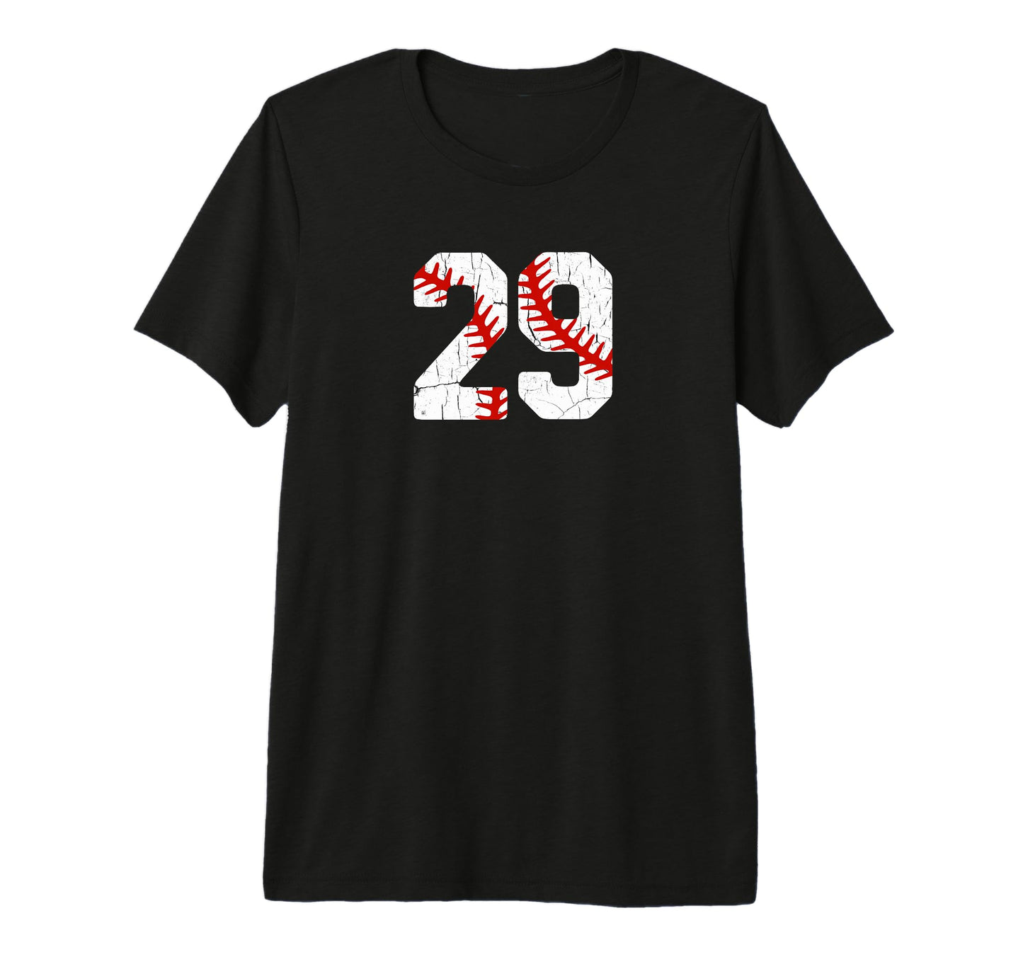 Baseball Player Jersey Number 29 T-Shirt - Fun Novelty Design for Adults - T-Shirt, Sweatshirt, Hoodie