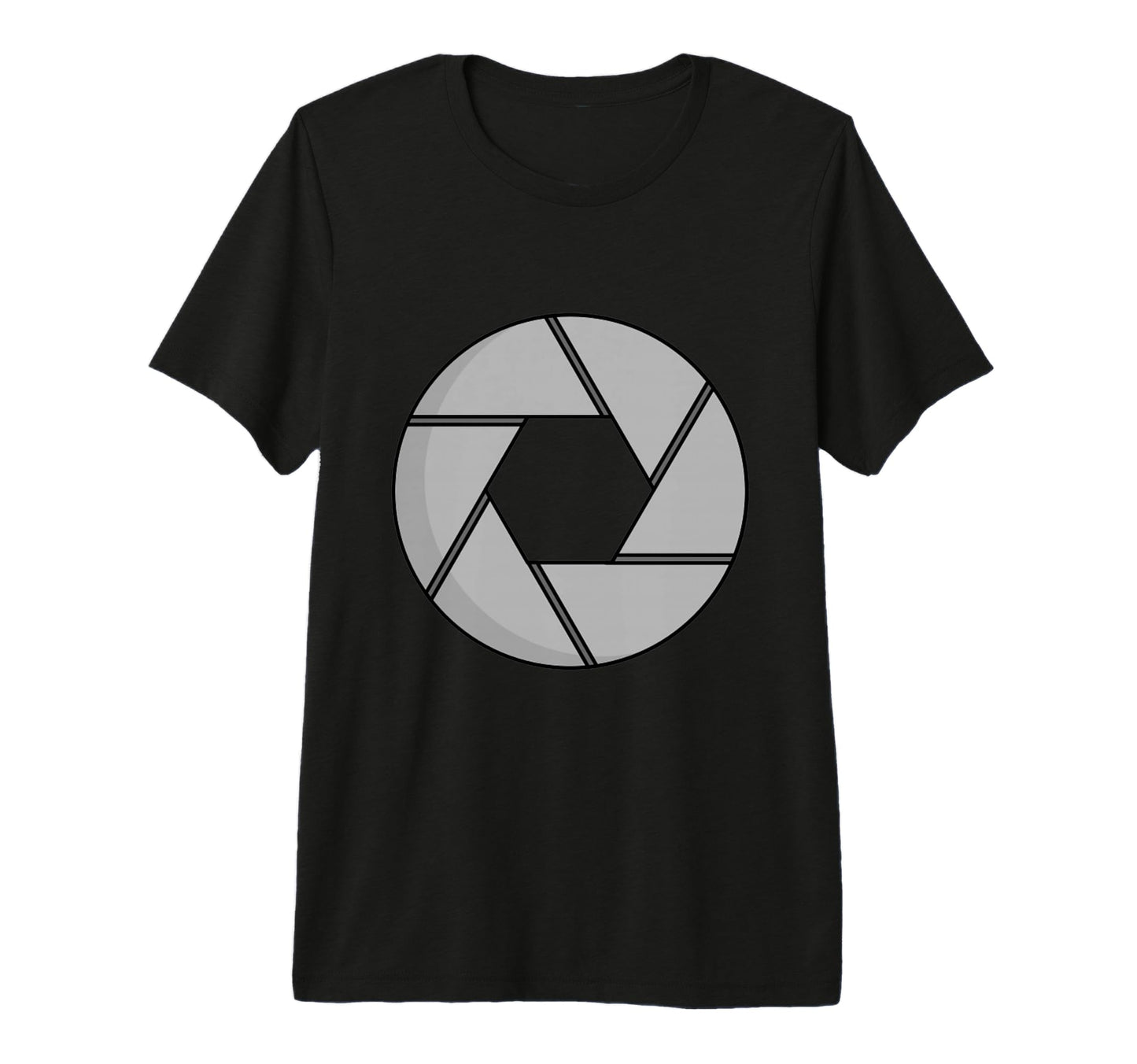 Photography Aperture Camera Lens T-Shirt - Fun Novelty Design Unisex - T-Shirt, Sweatshirt, Hoodie