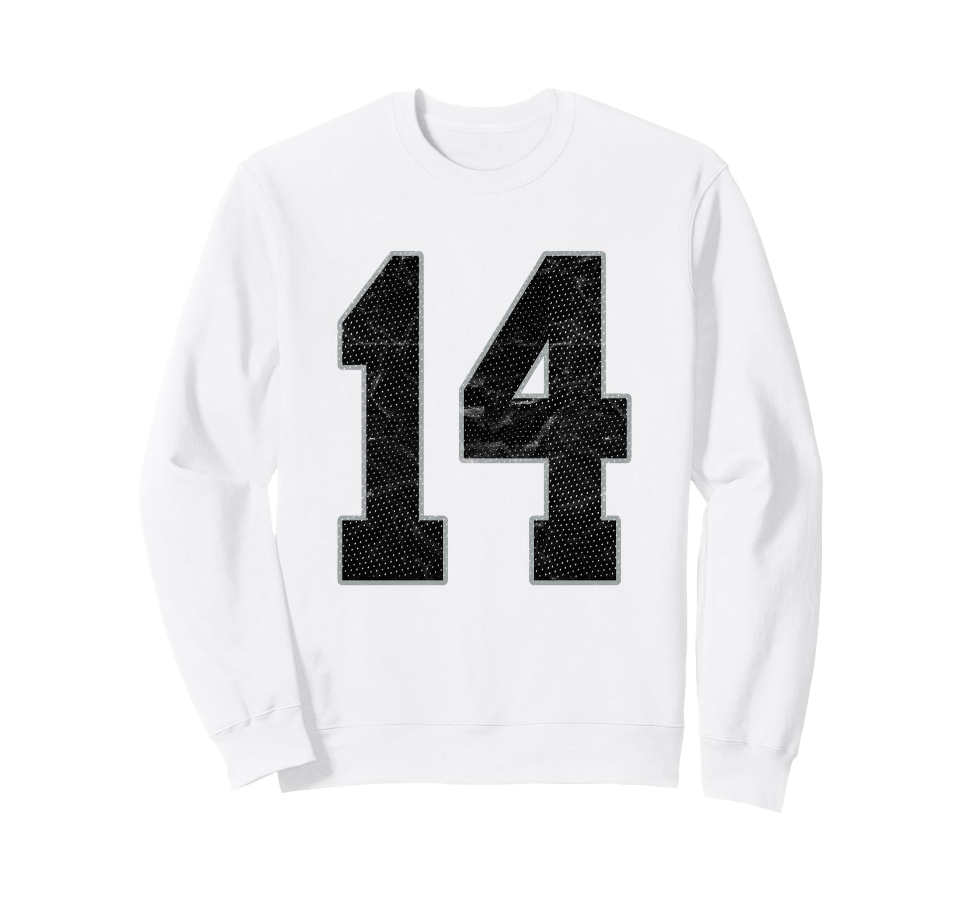 Number 14 Numbered Uniform Sports Sweatshirt - Streetwear Style Men Women - T-Shirt, Sweatshirt, Hoodie