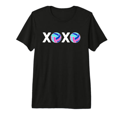 Volleyball Xoxo Players And Moms Gameday T-Shirt - Unique Graphic Unisex - T-Shirt, Sweatshirt, Hoodie