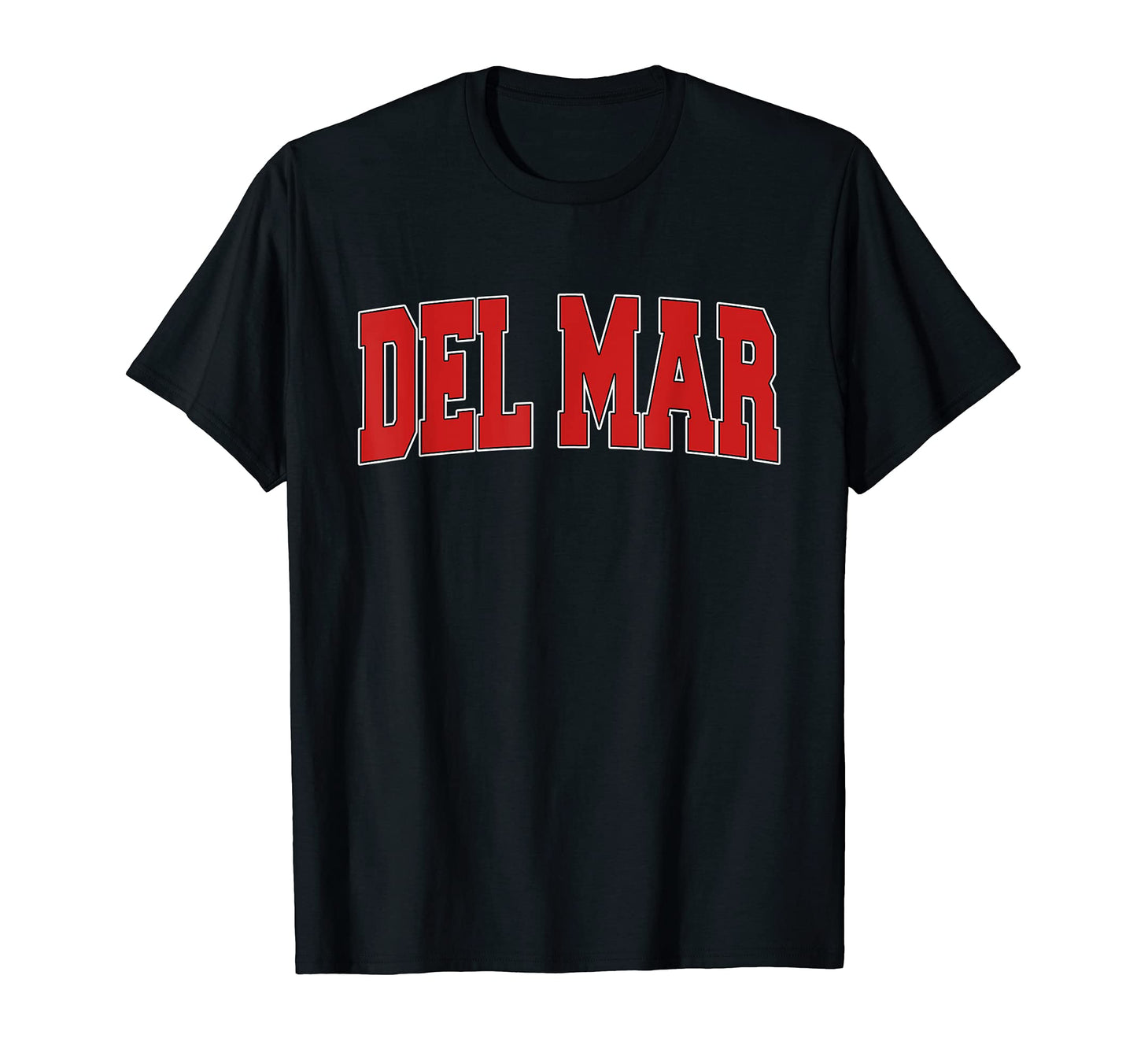 Del Mar Ca California Varsity Usa T-Shirt - Novelty Apparel Men Women - T-Shirt, Sweatshirt, Hoodie