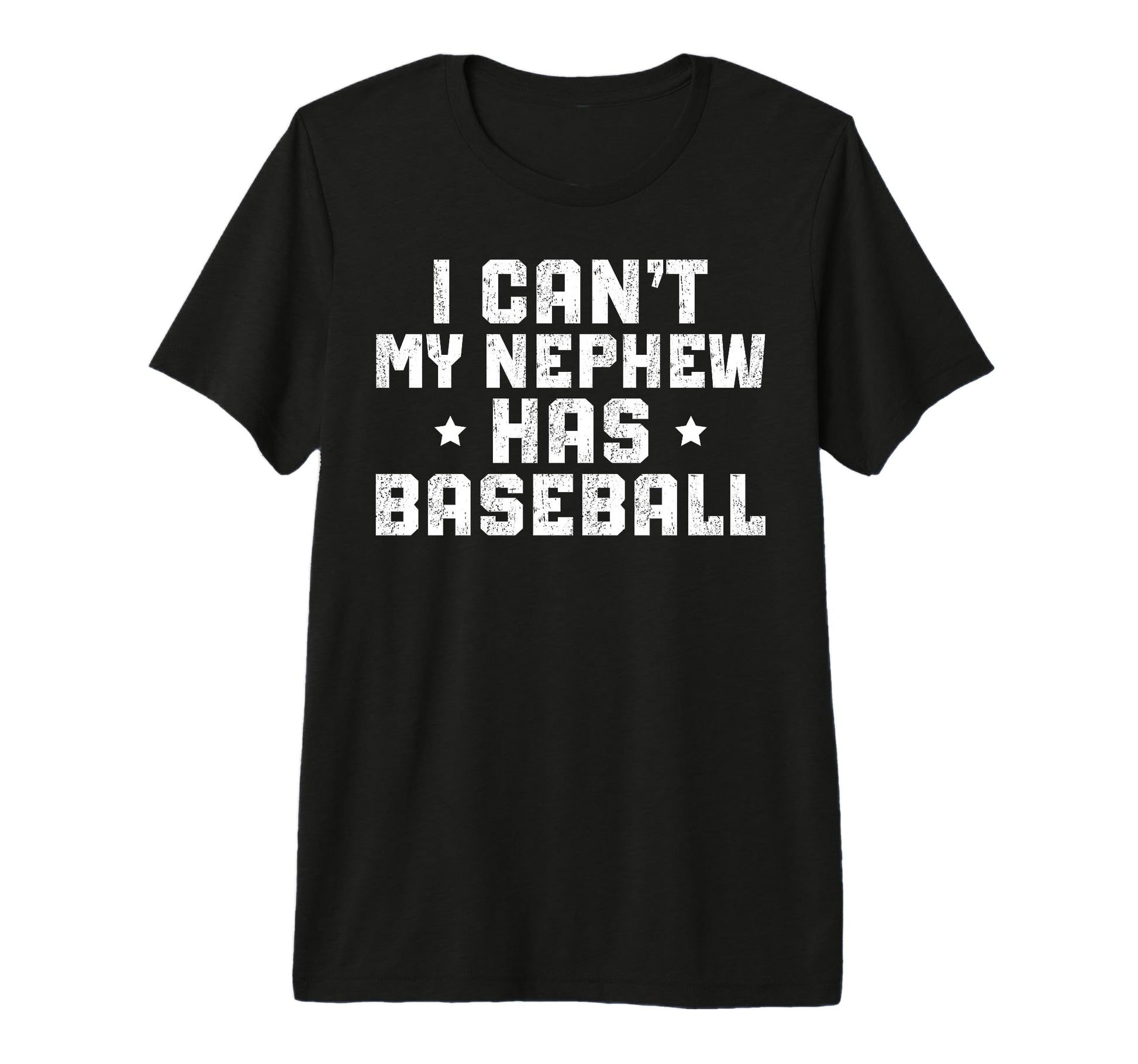 Mens My Nephew Has Baseball Uncle T-Shirt - Fun Novelty Design Men Women - T-Shirt, Sweatshirt, Hoodie