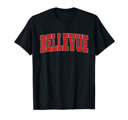 Bellevue Oh Ohio Varsity Usa Sports T-Shirt - Unique Graphic Men Women - T-Shirt, Sweatshirt, Hoodie