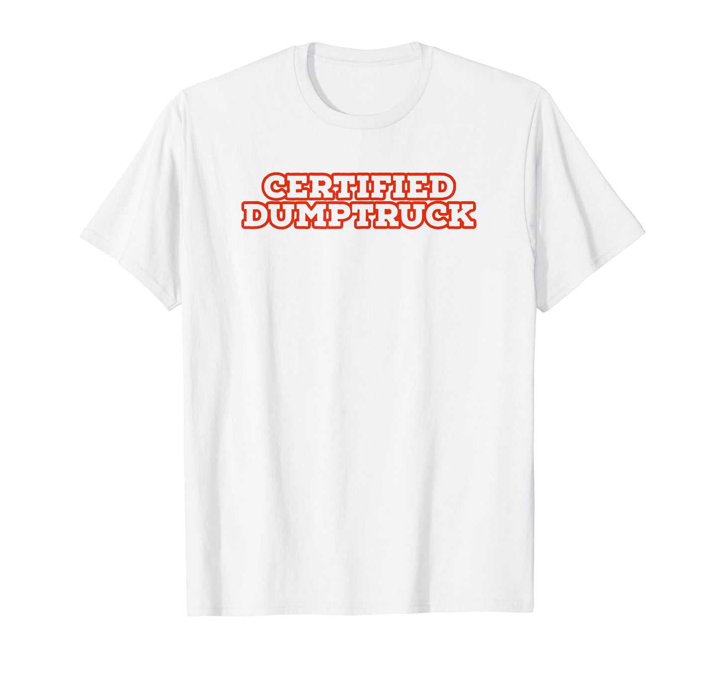 Certified Dumptruck Funny Y2K T-Shirt - Casual Everyday Wear for Adults - T-Shirt, Sweatshirt, Hoodie