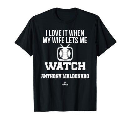 My Wife Lets Me Watch Anthony T-Shirt - Custom Art Print for Adults - T-Shirt, Sweatshirt, Hoodie