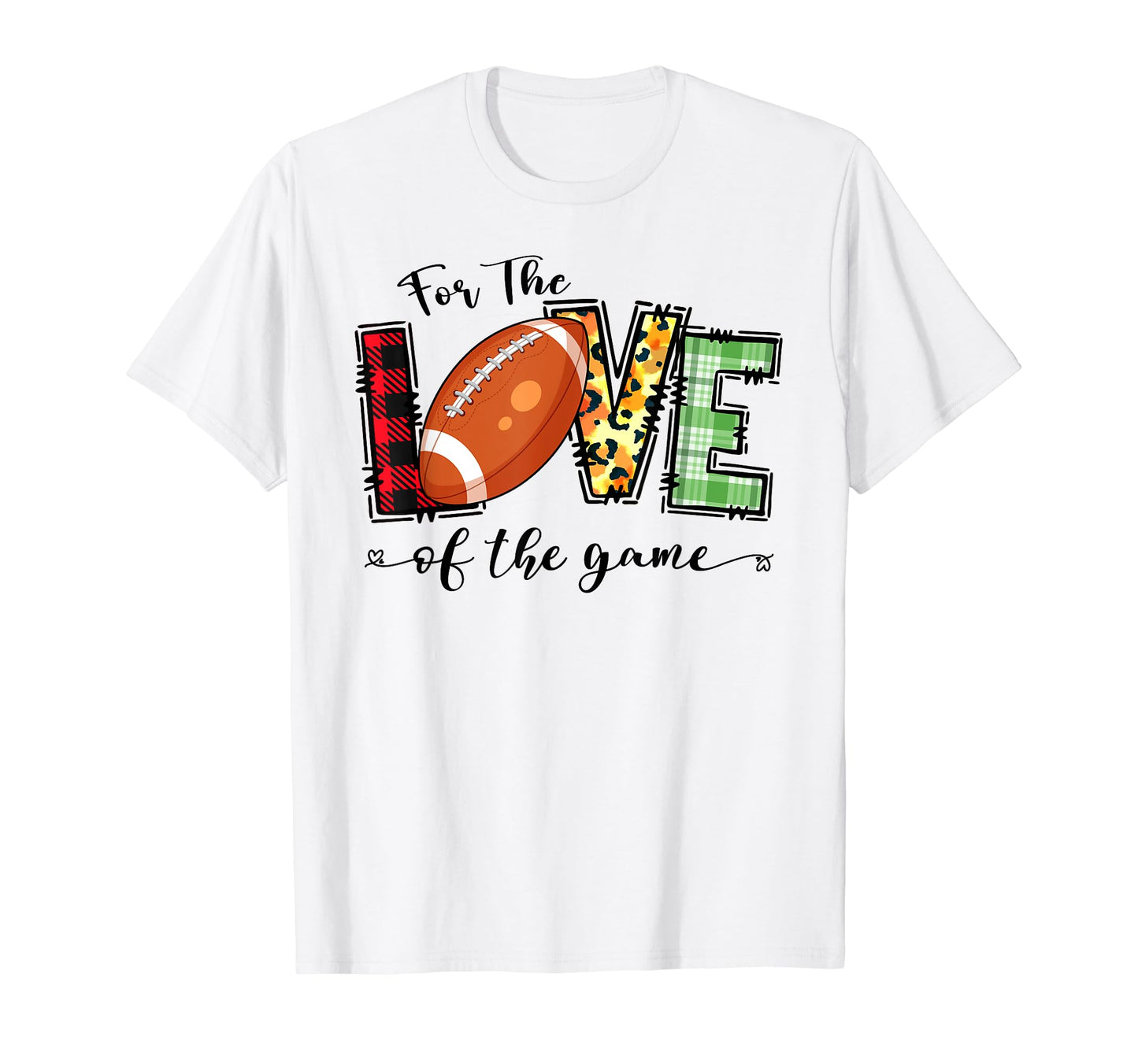 Love Game Day Football Mom Cheering T-Shirt - Trendy Graphic for Adults - T-Shirt, Sweatshirt, Hoodie
