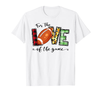 Love Game Day Football Mom Cheering T-Shirt - Trendy Graphic for Adults - T-Shirt, Sweatshirt, Hoodie