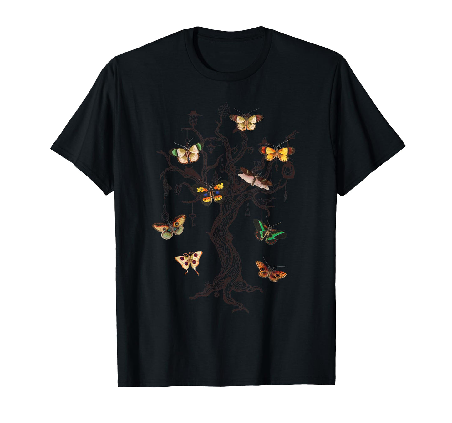 Moth Butterfly Fairycore Aesthetic T-Shirt - Custom Art Print Men Women - T-Shirt, Sweatshirt, Hoodie