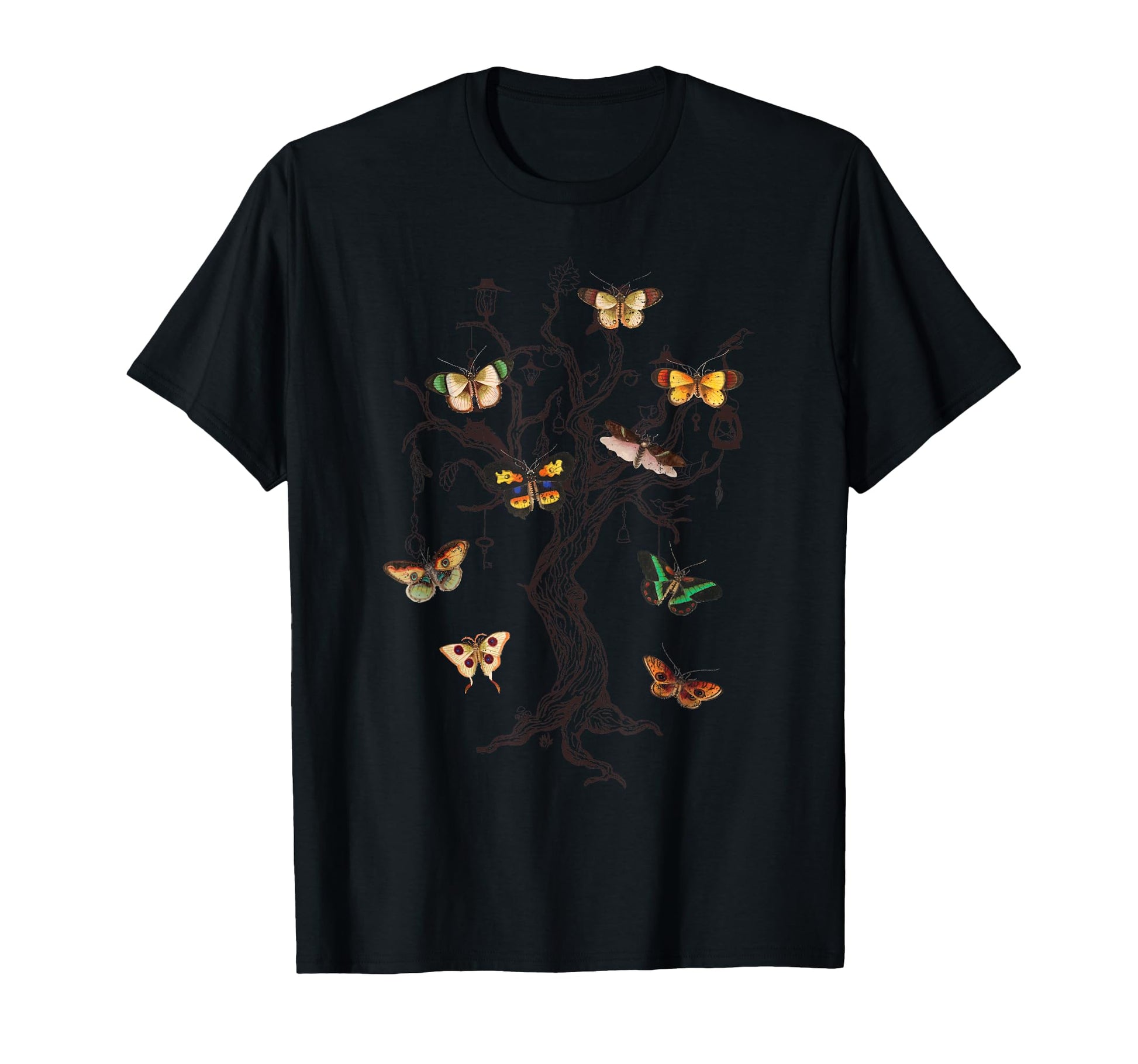 Moth Butterfly Fairycore Aesthetic T-Shirt - Custom Art Print Men Women - T-Shirt, Sweatshirt, Hoodie