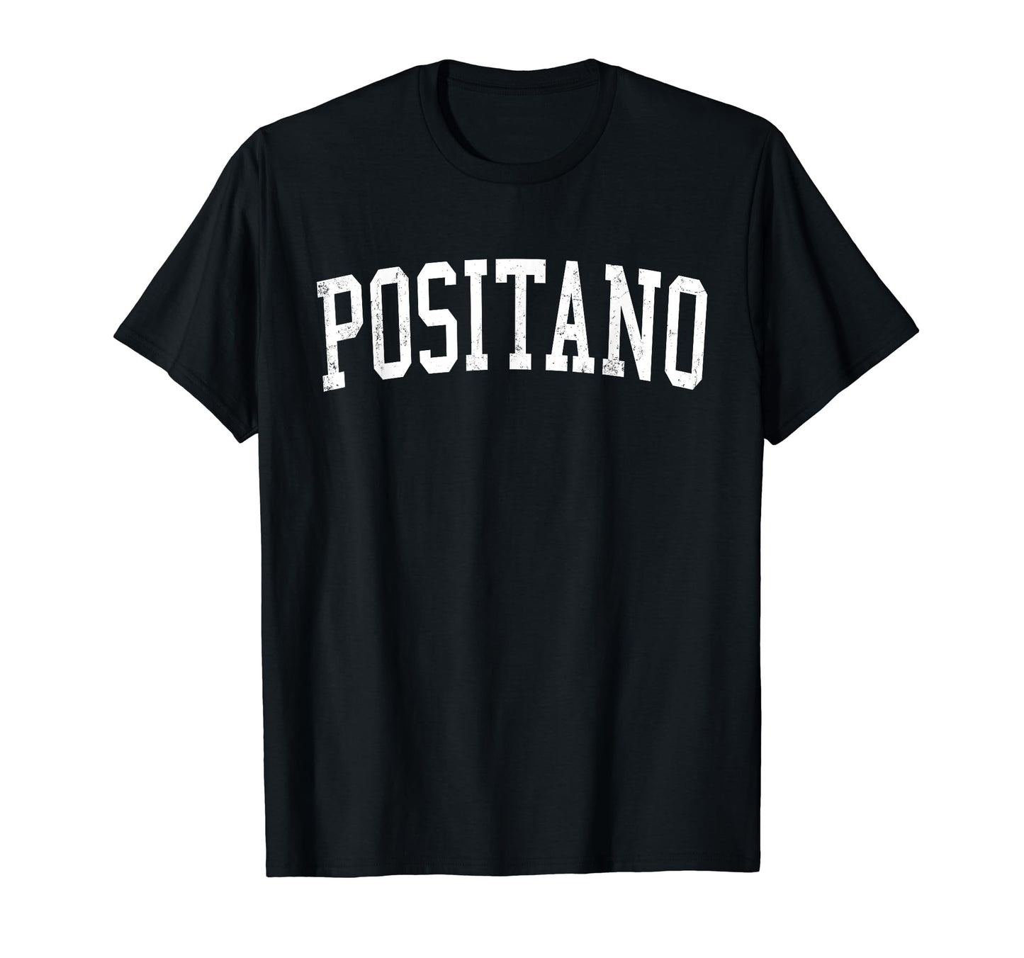 Positano Beach Distressed White T-Shirt - Casual Everyday Wear Unisex - T-Shirt, Sweatshirt, Hoodie