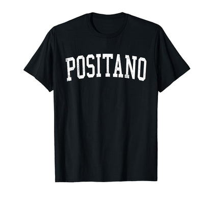 Positano Beach Distressed White T-Shirt - Casual Everyday Wear Unisex - T-Shirt, Sweatshirt, Hoodie