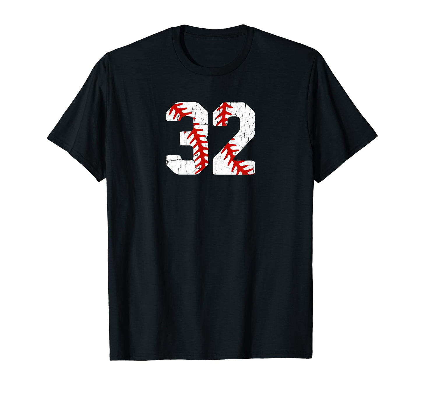 Baseball Player Jersey Number 32 32 Proud T-Shirt - Trendy Graphic Unisex - T-Shirt, Sweatshirt, Hoodie