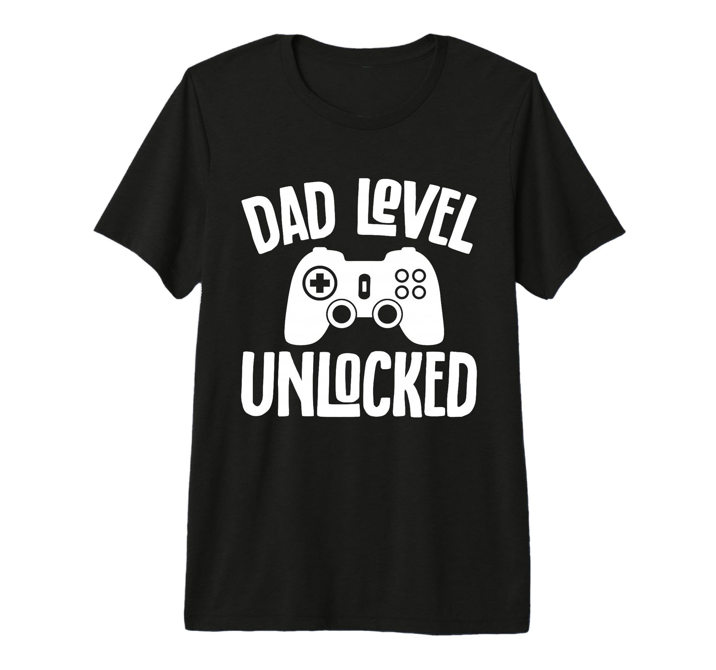 Mens Dad Level Unlocked Fathers Day T-Shirt - Unique Graphic for Adults - T-Shirt, Sweatshirt, Hoodie