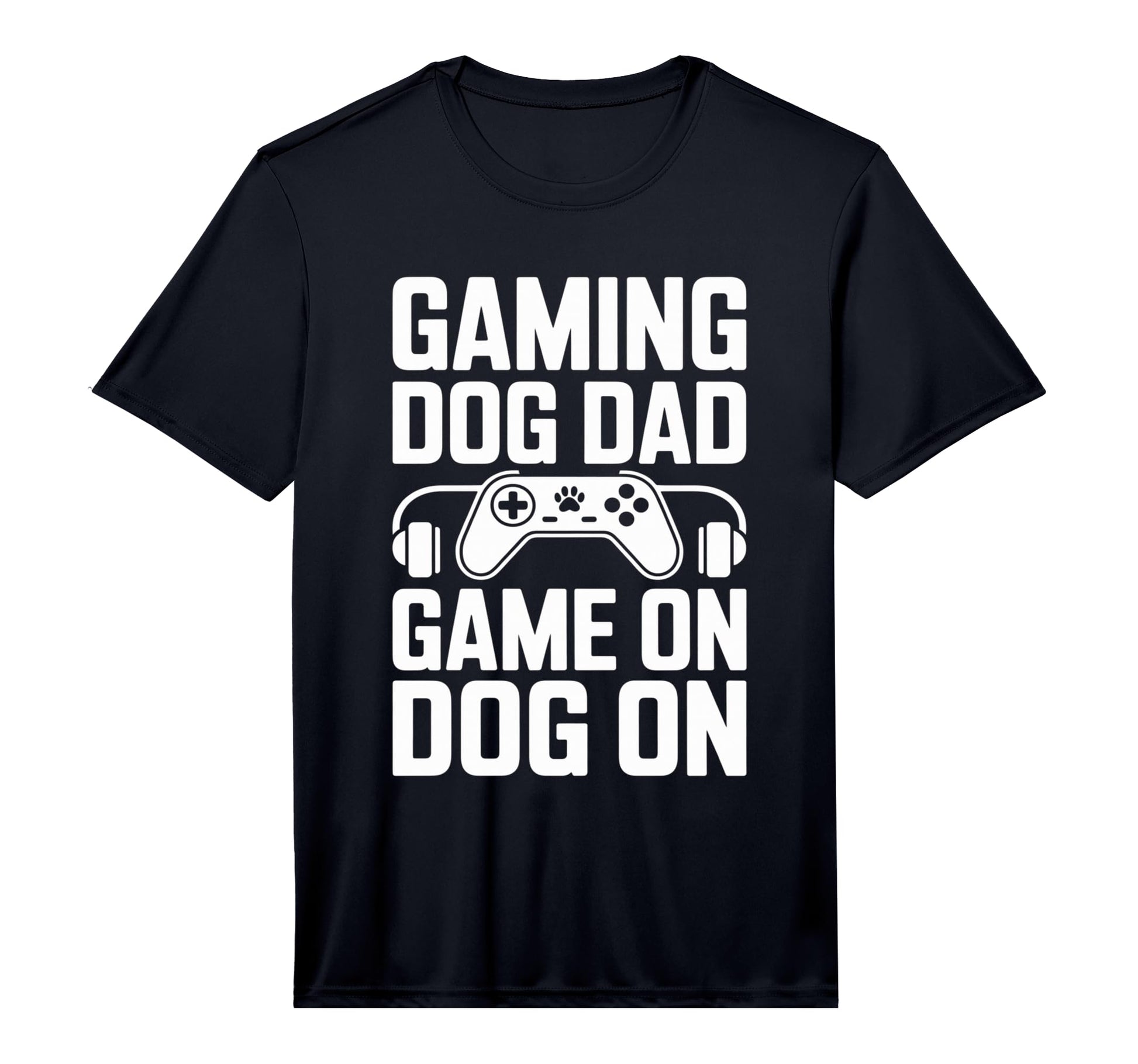 Mens Gaming Dog Dad Game Dog Gamer T-Shirt - Trendy Graphic Unisex - T-Shirt, Sweatshirt, Hoodie