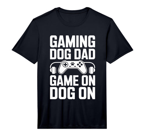 Mens Gaming Dog Dad Game Dog Gamer T-Shirt - Trendy Graphic Unisex - T-Shirt, Sweatshirt, Hoodie