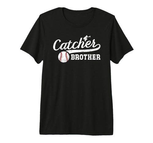 Baseball Catcher Brother Baseball T-Shirt - Custom Art Print Men Women - T-Shirt, Sweatshirt, Hoodie