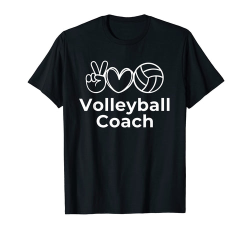 Peace Love And Volleyball T-Shirt - Fun Novelty Design Men Women - T-Shirt, Sweatshirt, Hoodie