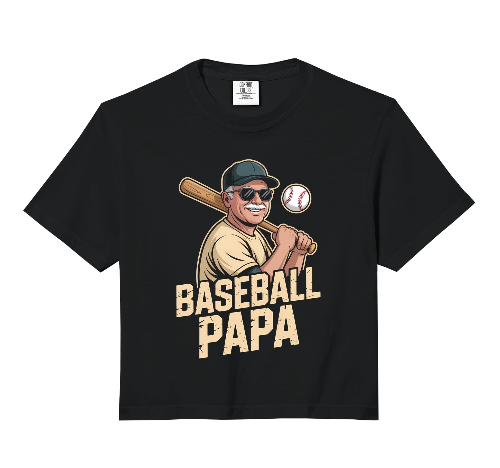 Funny Dad Shirts Baseball Papa T-Shirt - Novelty Apparel for Adults - T-Shirt, Sweatshirt, Hoodie