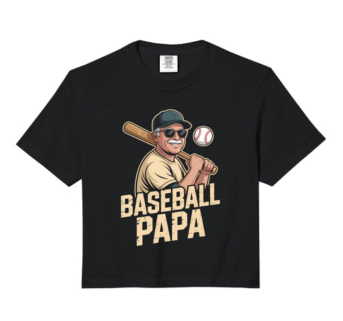 Funny Dad Shirts Baseball Papa T-Shirt - Novelty Apparel for Adults - T-Shirt, Sweatshirt, Hoodie