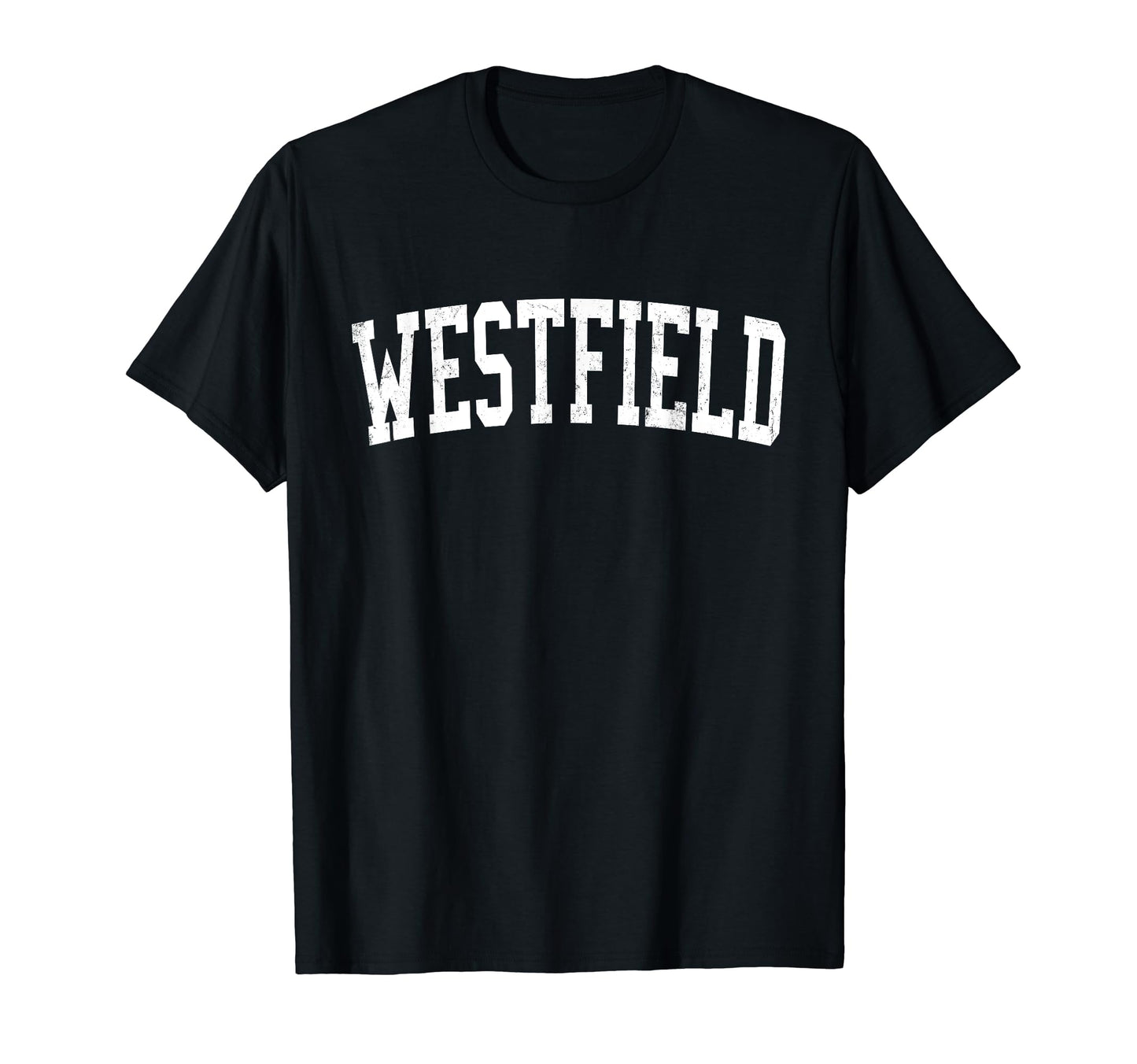 Westfield Distressed White Varsity T-Shirt - Aesthetic Graphic Men Women - T-Shirt, Sweatshirt, Hoodie