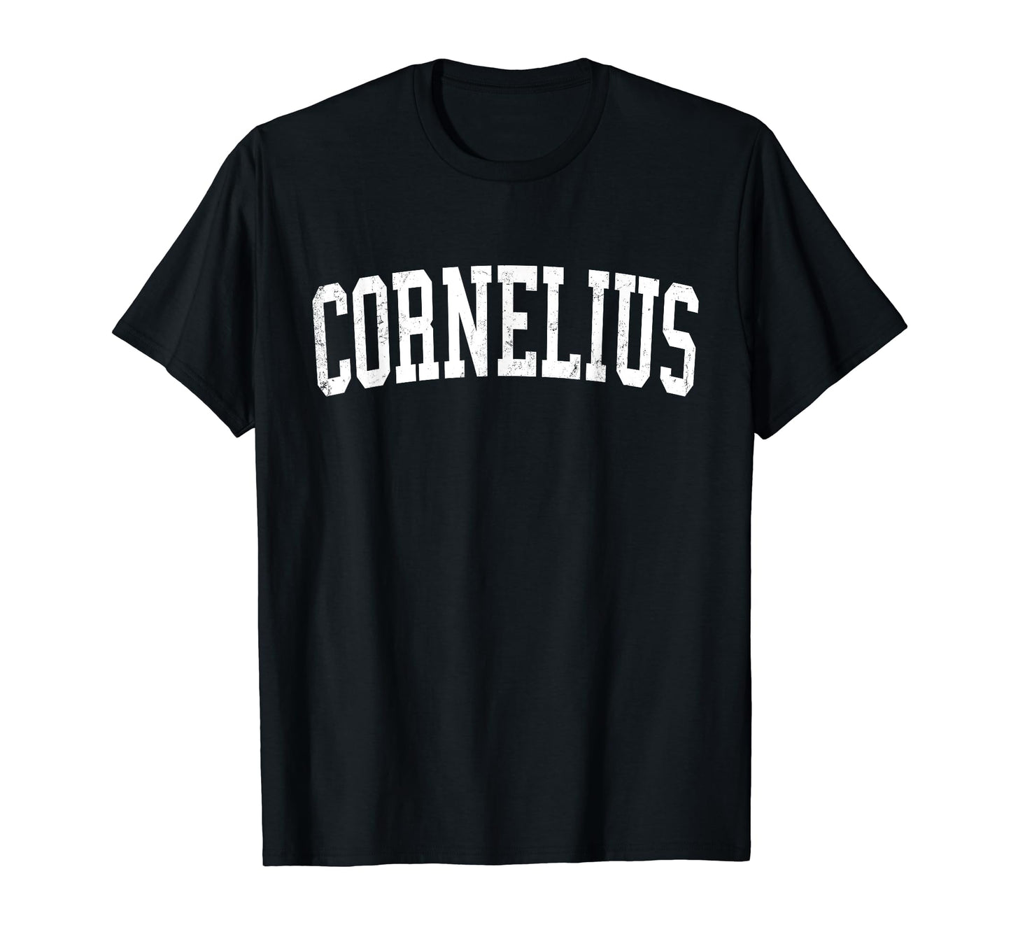 Cornelius Nc Distressed White T-Shirt - Casual Everyday Wear for Adults - T-Shirt, Sweatshirt, Hoodie