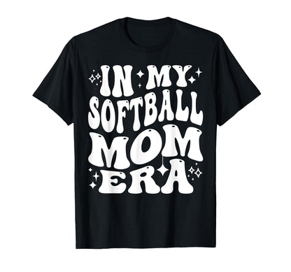 My Softball Mom Era Sports Mama Life T-Shirt - Trendy Graphic for Adults - T-Shirt, Sweatshirt, Hoodie