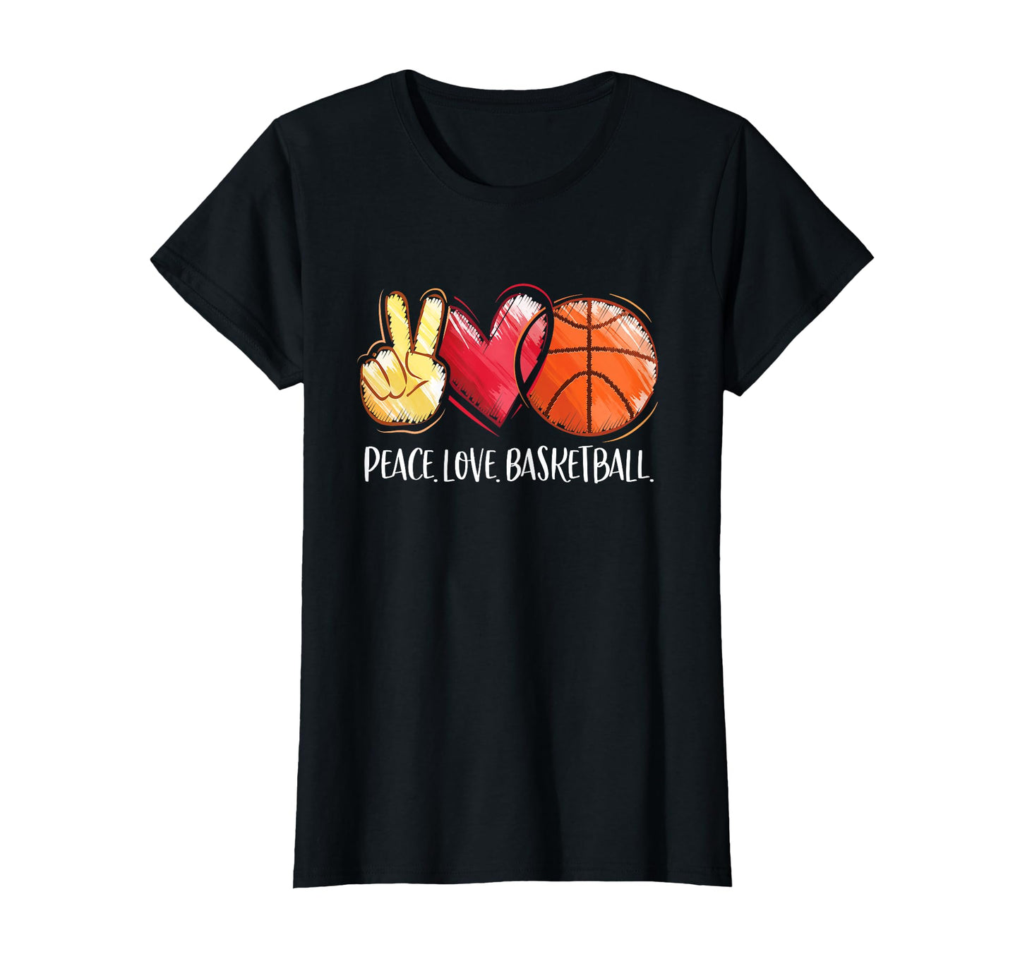 Basketball Basketball Player Gift T-Shirt - Casual Everyday Wear for Adults - T-Shirt, Sweatshirt, Hoodie