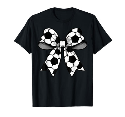 Soccer Coquette Bow Funny Soccer Mom T-Shirt - Streetwear Style for Adults - T-Shirt, Sweatshirt, Hoodie