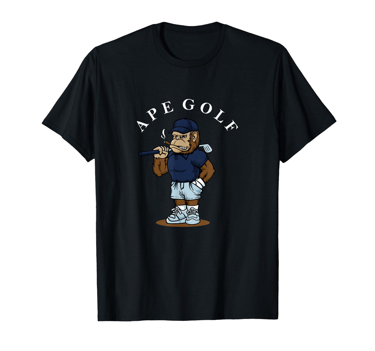 Ape Golf Aesthetic Edgy Streetwear T-Shirt - Streetwear Style Men Women - T-Shirt, Sweatshirt, Hoodie